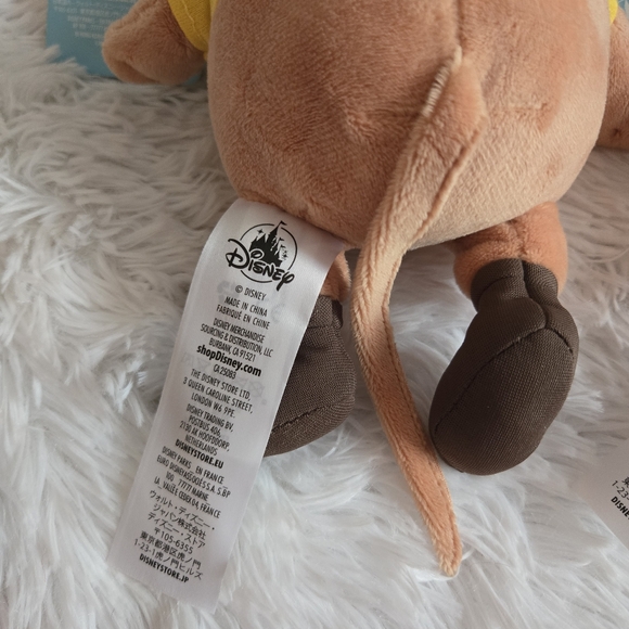 Disney Princess Cinderella 70 Years Gus & Jaq Plush Set of 2 NWT - Picture 8 of 15